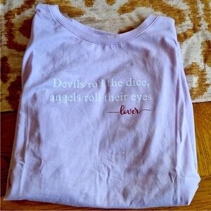 Taylor Swift - Lover Lyrics Tee